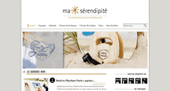 Desktop Screenshot of ma-serendipite.com